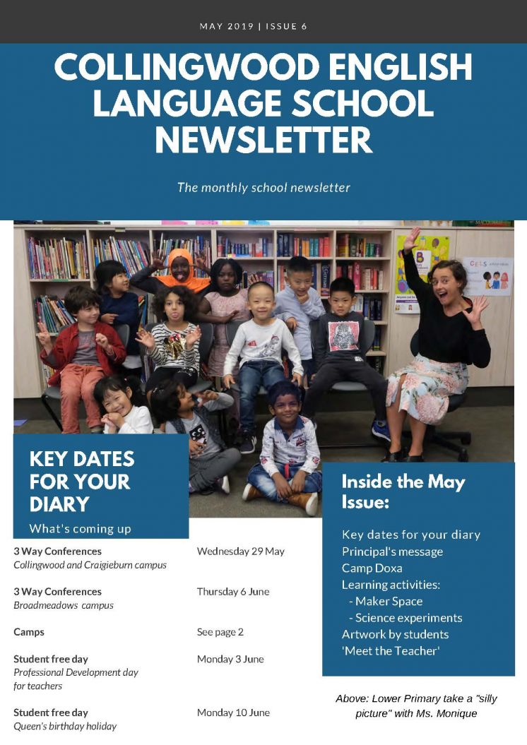 Newsletter May 2019